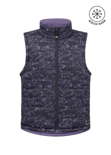 Kerrits Kids Ride the Wind Reversible Quilted Vest